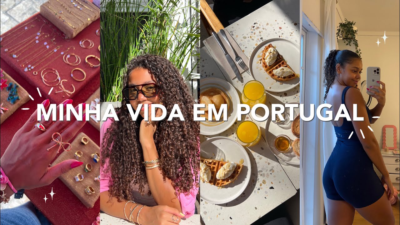 VLOG: uma semana da minha vida em Portugal 🇵🇹✨👩🏽‍💻