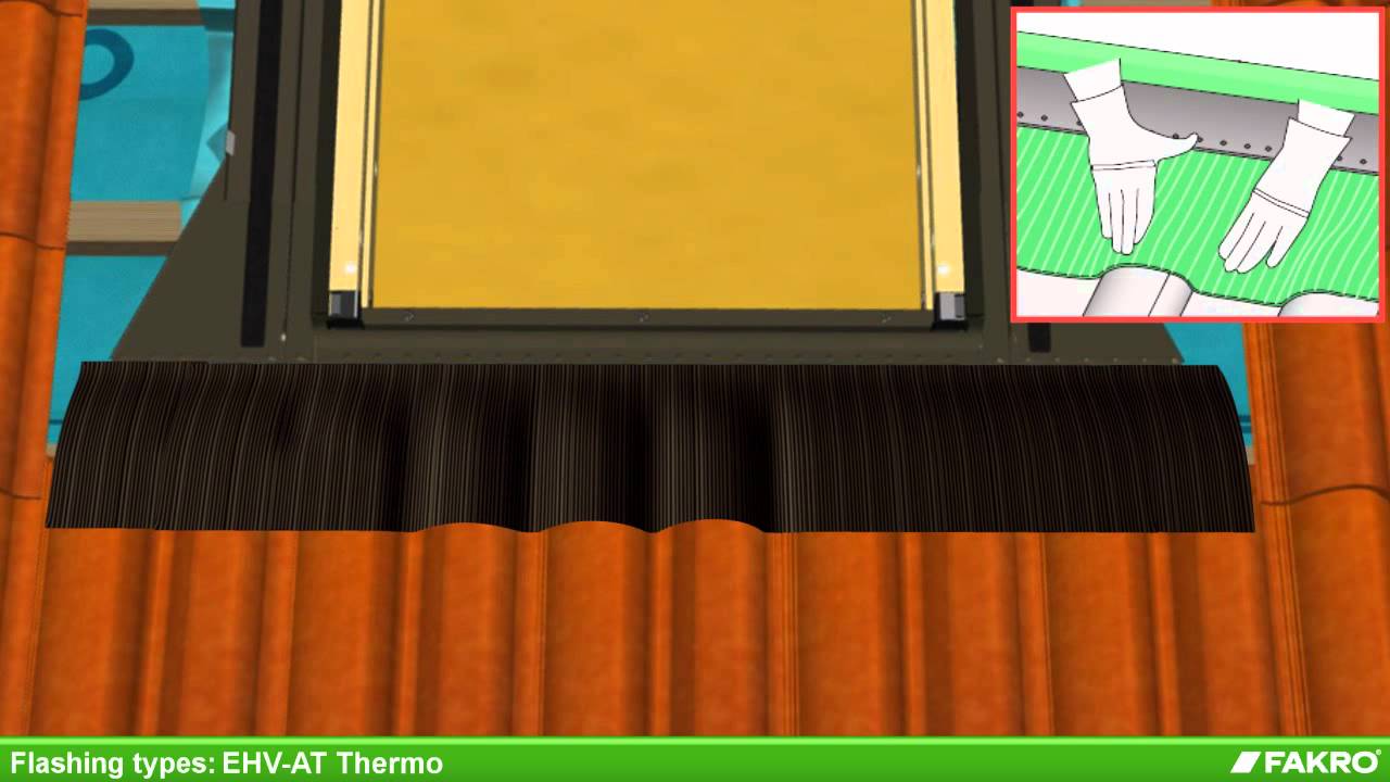 FAKRO roof windows - EHV-AT Thermo flashing