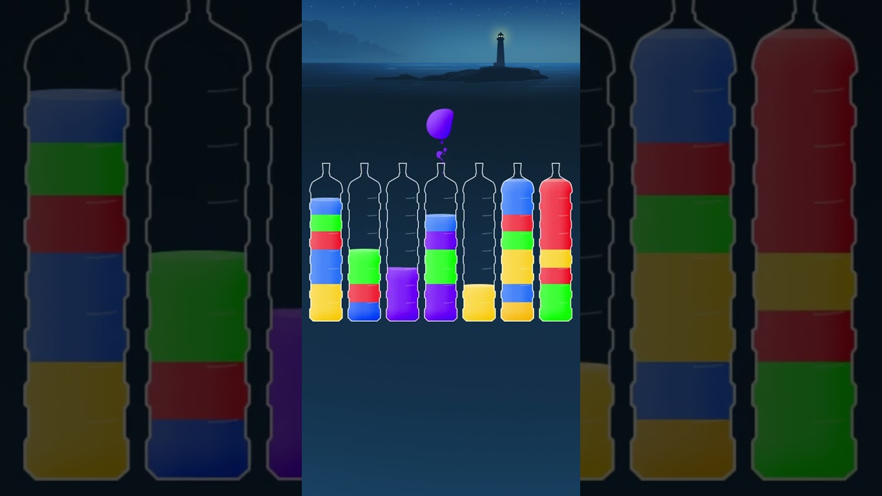 Water sort puzzle game, to water your flowers, too.