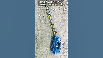 CENTIPEDE ROBOT  #science #physics #education #experiment #robot #robotics #technology #diy