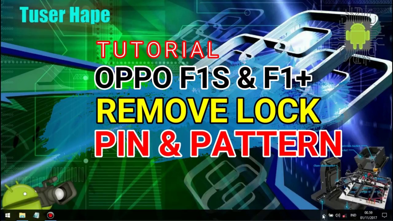 OPPO F1S F1 PLUS REMOVE PATTERN LOCK YouTube