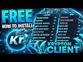 Krypton Client - The NEW Best Minecraft Hacked Client For 1.21.11