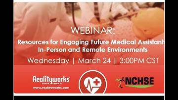 Resources for Engaging Future Medical Assistants: In-Person and Remote Environments