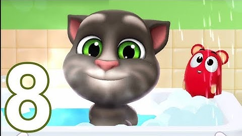 My Talking Tom 2 - Gameplay Walkthrough Part 8 level-8 - (iOS, Android)