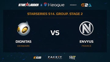 Dignitas vs EnVyUs - Map 1 - Cobblestone (SL i-League StarSeries XIV)