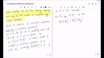 computing conditional expectations 01 introduction