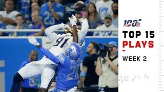 Top 15 Plays from Week 2 | NFL 2019 Highlights