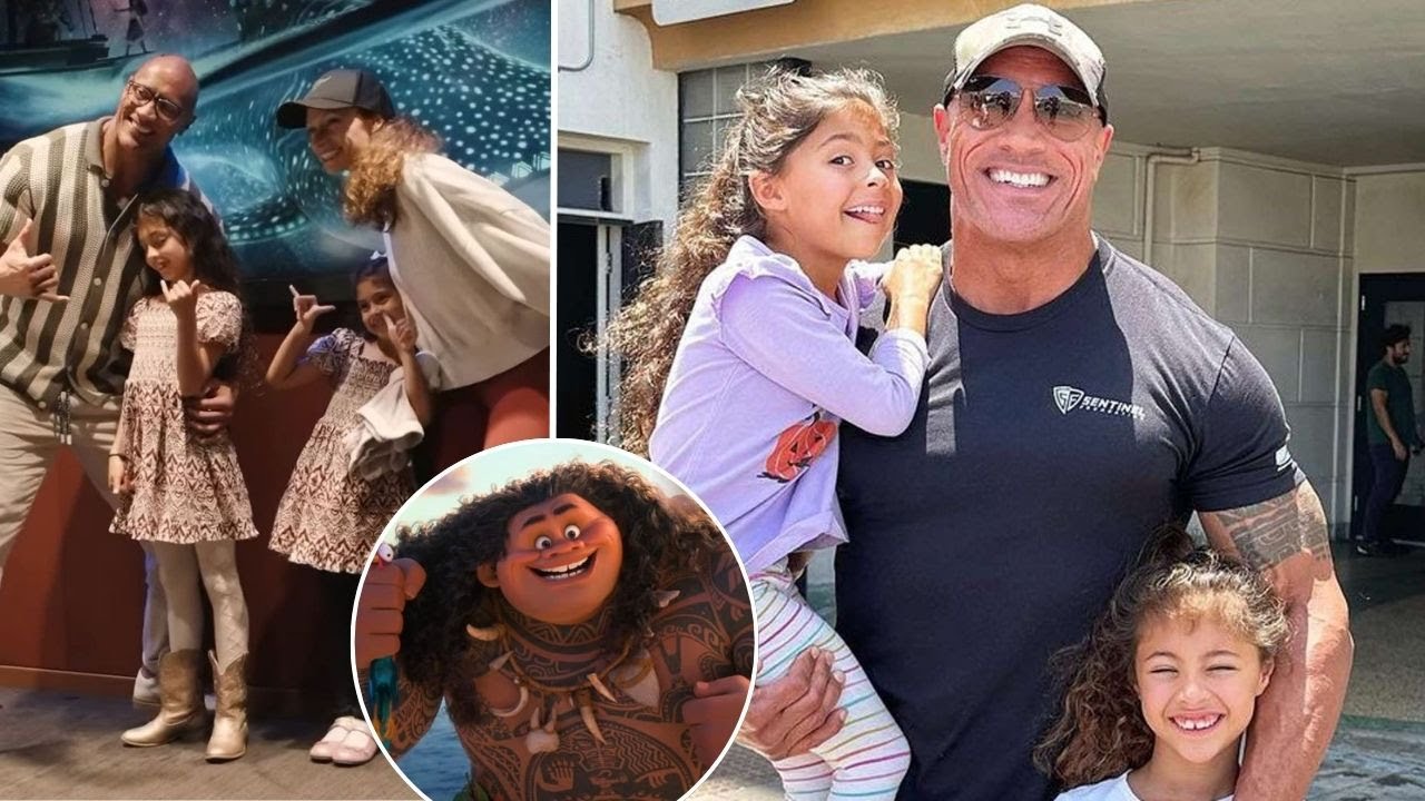 Dwayne Johnson Impressed By Daughters’ Voiceover Work in Moana 2 'Much