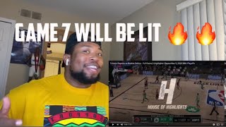 DOUBLE OT WIN FOR THE RAPTORS! | Celtics v. Raptors Game 6 Overtime Highlights! | REACTION!