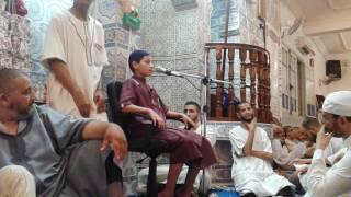 مسابقة في مسجد بلال بن رباح ديار الهناء صوت لطفل تقشعر له الأبدان