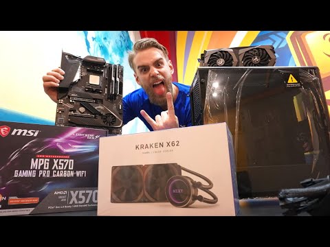 БЕШЕНАЯ СБОРКА ПК НА RYZEN 9 3950X - ЧАСТЬ 1