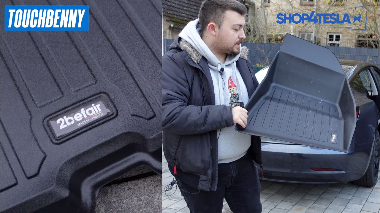 2befair Gummimatte Kofferraum für das Tesla Model Y – Shop4Tesla