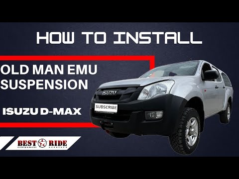 How to install Old Man Emu Suspension Kit on Isuzu D-Max gen. 2 – 3