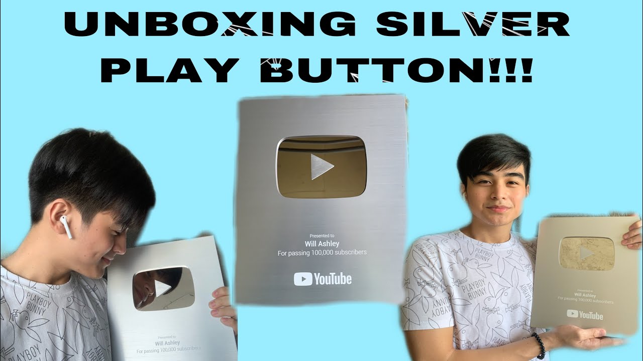 UNBOXING SILVER PLAY BUTTON!!!