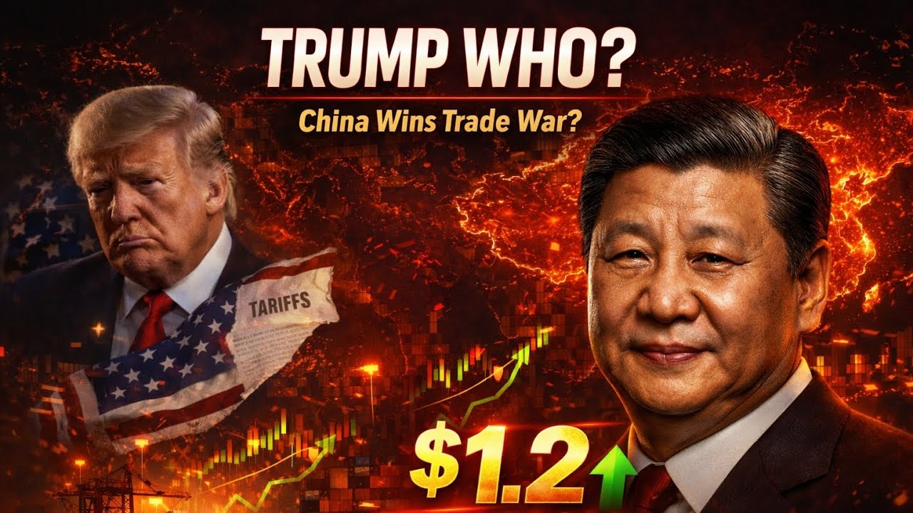 TRUMP WHO? CHINA'S TRADE SURPLUS HITS $1.2 TRILLION IN 2025 | By Ayush ...