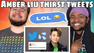 Amber Liu Reads Thirst Tweets REACTION