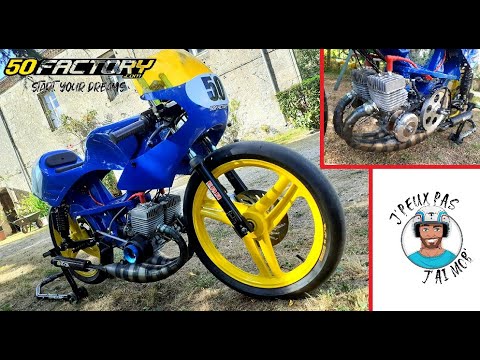 Elle Arrache Les Bras MBK 51 Vertical Twin Bi Moteur By 50 Factory