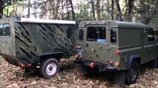 nov  bug out vehicle night in the woods.