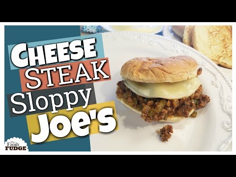 PHILLY CHEESE STEAK SLOPPY JOE'S || Easy Dinner Ideas