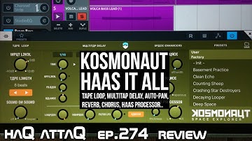 KOSMONAUT HAS IT ALL │ feat. Bram Bos Interview - haQ attaQ 274