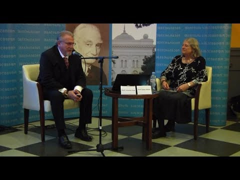 ნიკოლას ტოტისა და ქეთი შიკის ლექცია „Human Evolution and the Dawn of Human Technology\"