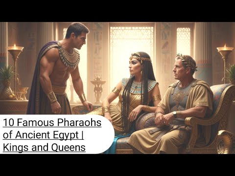 10 Famous Pharaohs of Ancient Egypt | Kings & Queens Who Shaped History ...