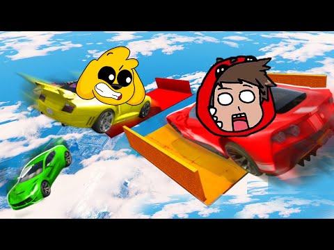GTA 5 LA MEGA RAMPA ASESINA 😥 COMPAS EN GTA 5 ONLINE