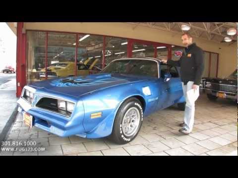 1978 Pontiac Firebird Trans Am for sale with test drive, driving sounds, and walk through video