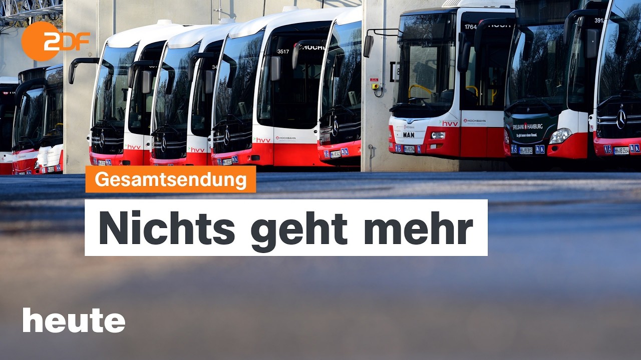 heute 19:00 Uhr vom 27.02.2026 ÖPNV-Streik, Asyl-Verschärfungen, Equal Pay Day