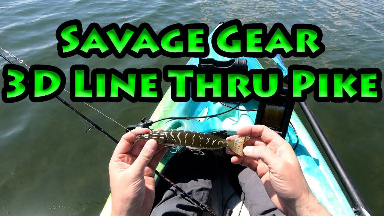 Ep 119: Testing the Savage Gear 3D Line Thru Pike at Badger Lake 