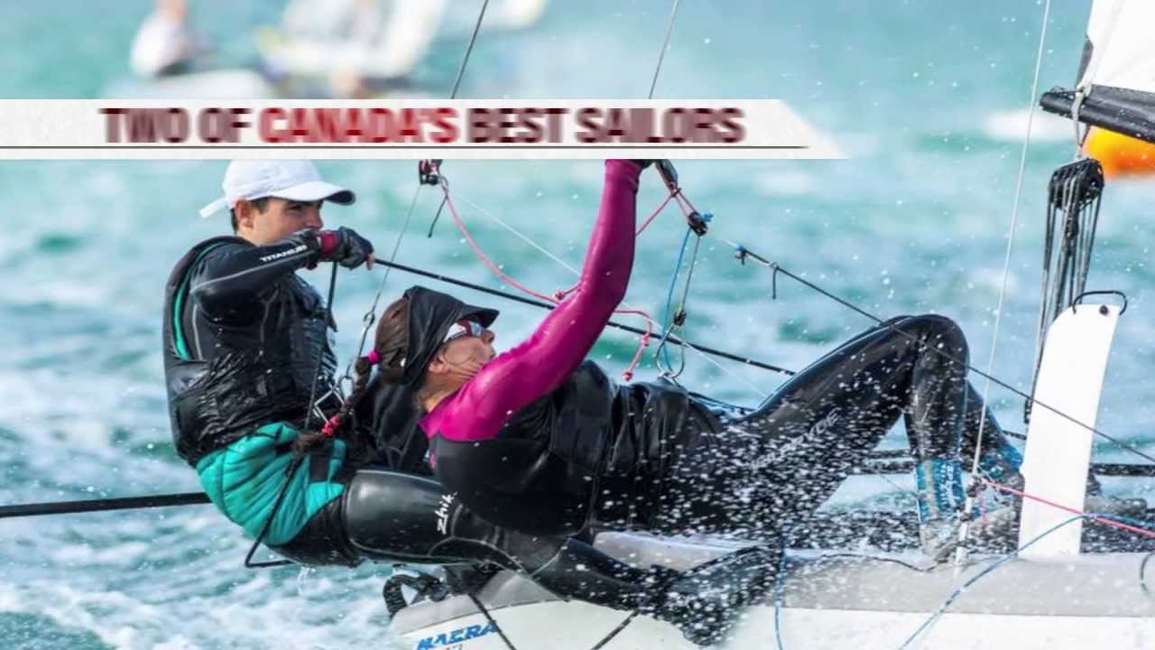 Canadian Olympians Nikola Girke & Luke Ramsay - Nacra 17 - Rio 2016
