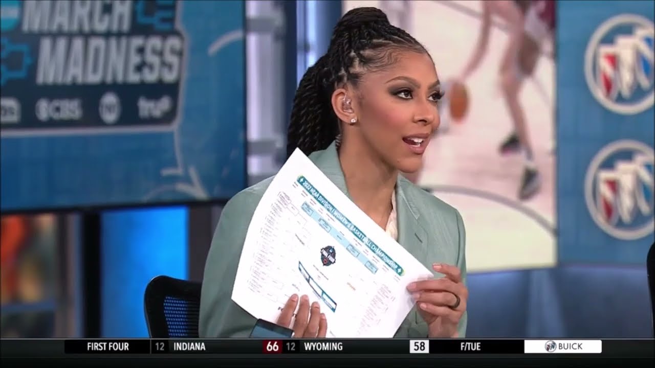 Candace Parker Reveals Who She Picked To Win The National Championship During March Madness!