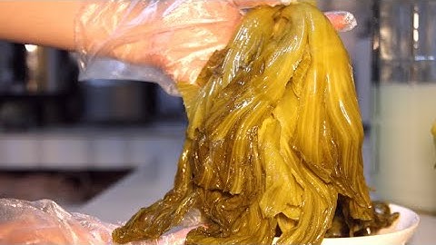 Cách làm dưa cải chua vàng tươi, giòn rụm, thơm nồng, không mốc, 2 ngày chua, không cần phơi nắng