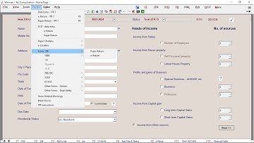 Form 10B e-filing through Winman | Winman CA ERP