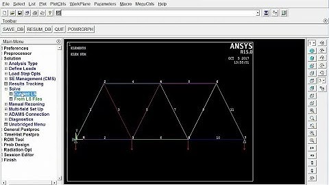 Truss Analysis in ANSYS