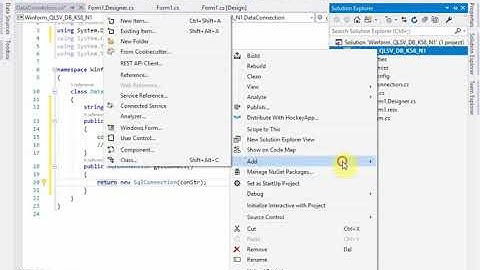 Winform C# - Quản lý sinh viên - kết nối SQL Server