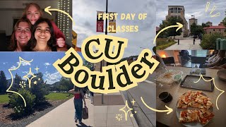 first day of classes @ cuboulder vlog