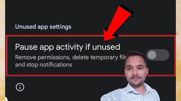 pause app activity if unused on kaise kare | pause app activity if unused redmi Realme vivo