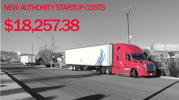 Startup Costs to Getting Your Own Authority