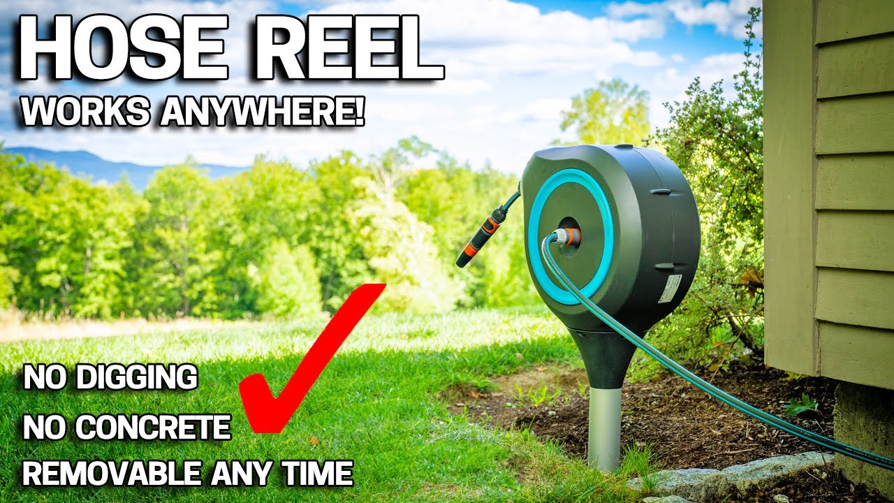 Testing the cheapest retractable water hose on ! Junk or Awesome? 