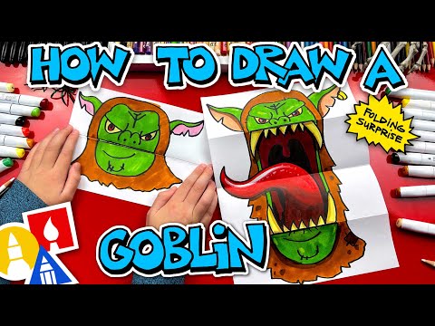 Video: How To Draw A Goblin