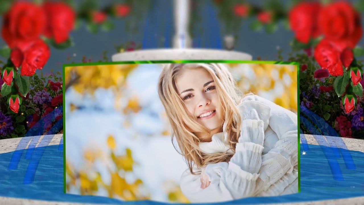 Фонтан. Бесплатный проект для Blufftitler. - YouTube