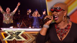 That's how you get 5000 PEOPLE on their feet! Janice Robinson's UNFORGETTABLE Audition |The X Factor