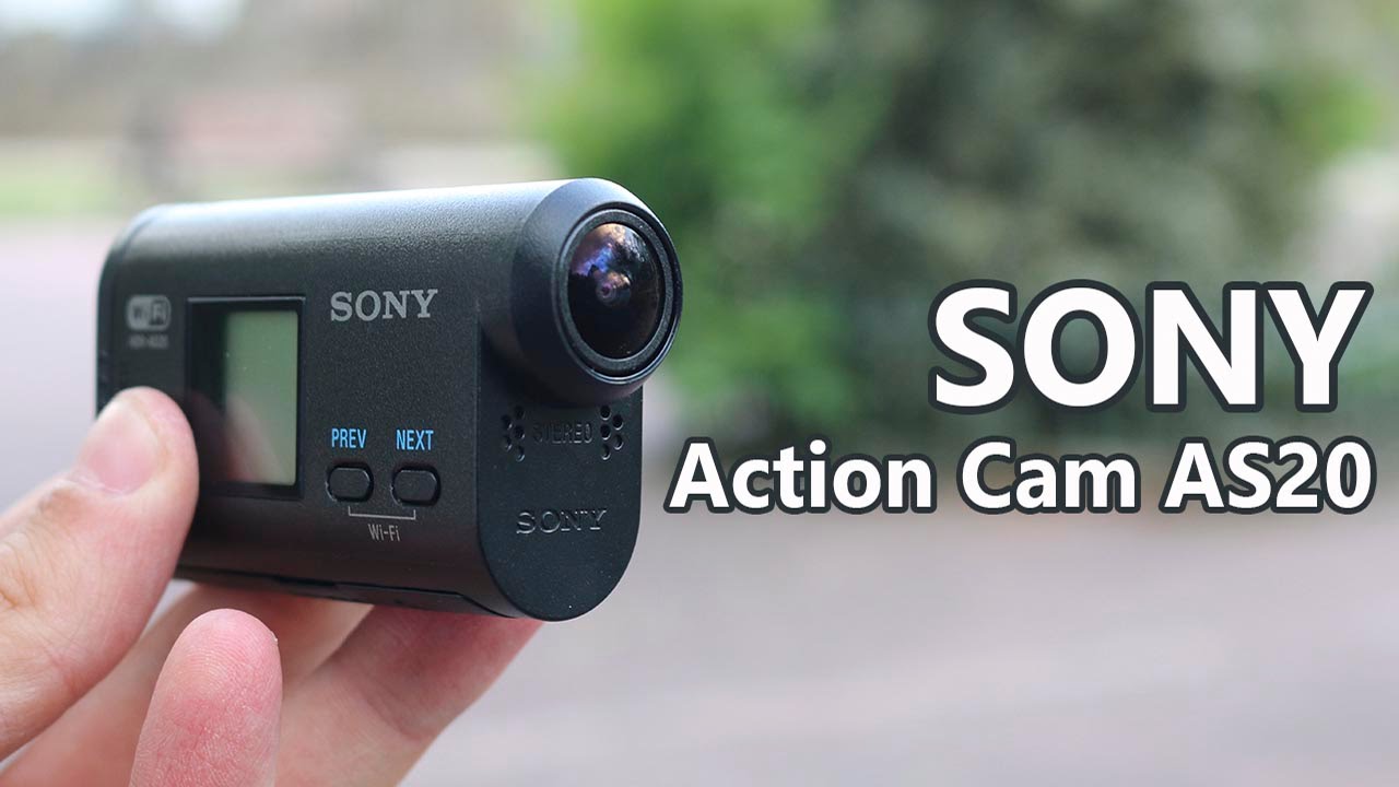 Sony Action Cam AS20, review en - YouTube