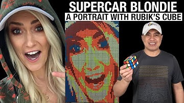SUPERCAR BLONDIE PORTRAIT WITH RUBIK'S CUBE | @Supercar Blondie | MY aLTeR eGo SUPERCAR BLONDIE PORTRAIT WITH RUBIK'S CUBE | @Supercar Blondie | MY aLTeR eGo