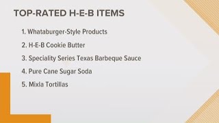 H-E-B named top grocery retailer in US; top Texas-based things flying off the shelves