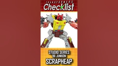 ✅ Transformers CHECKLIST: Studio Series PART 168 - 