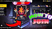 HOW TO JOIN ?? INDIAN TOP 1 GUILD ?? #freefirelive #freefire