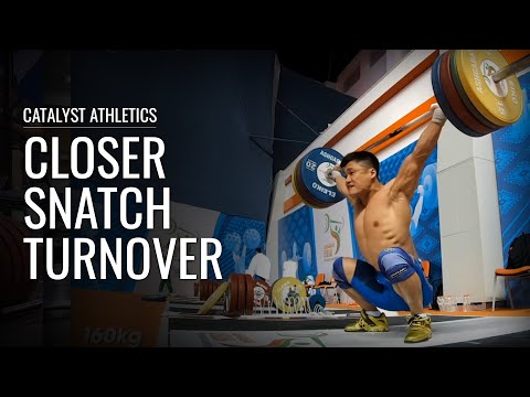 Keep the Bar Closer in the Turnover | Snatch Technique