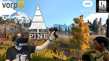 PINE a Zelda like Adventure In VR With VorpX // Oculus Rift S // RTX 2070 Super